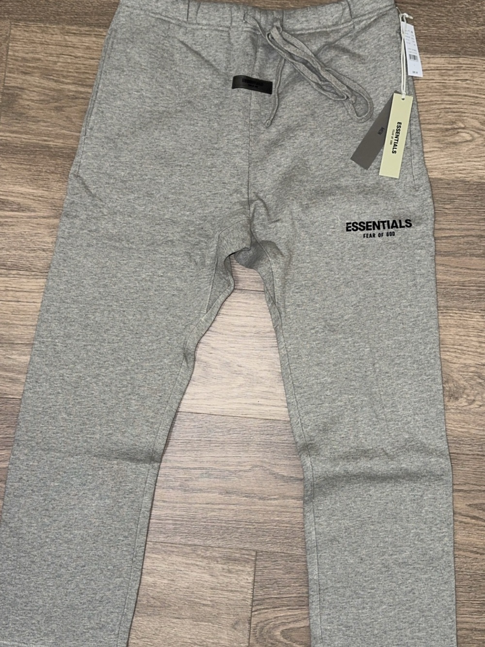 Essential sweats open bottom